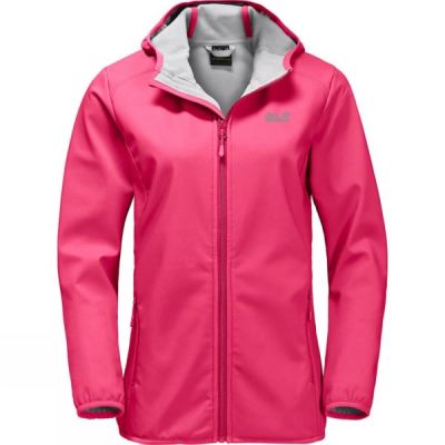 Chaquetas Jack Wolfskin Northern Point Softshell Mujer - Rosas - Chile CEW405198